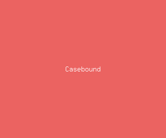 casebound meaning, definitions, synonyms