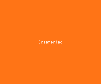 casemented meaning, definitions, synonyms