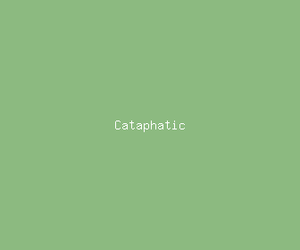 cataphatic meaning, definitions, synonyms
