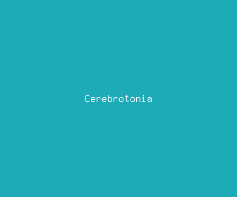 cerebrotonia meaning, definitions, synonyms