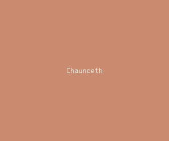 chaunceth meaning, definitions, synonyms