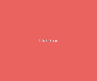 chehalem meaning, definitions, synonyms