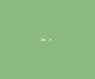 chervil meaning, definitions, synonyms