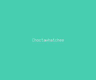 choctawhatchee meaning, definitions, synonyms