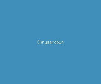 chrysarobin meaning, definitions, synonyms