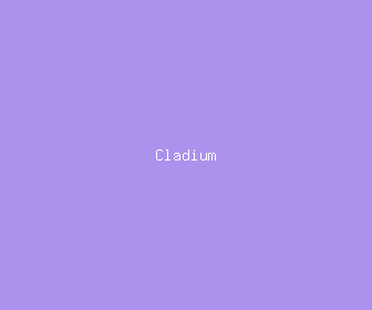 cladium meaning, definitions, synonyms