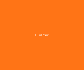 clofter meaning, definitions, synonyms