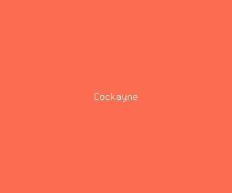 cockayne meaning, definitions, synonyms