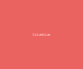columbium meaning, definitions, synonyms