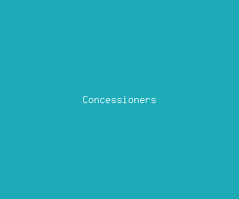concessioners meaning, definitions, synonyms