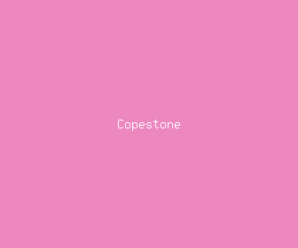 copestone meaning, definitions, synonyms