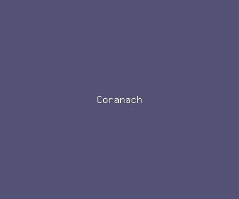 coranach meaning, definitions, synonyms