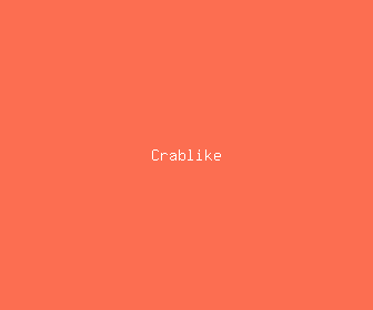 crablike meaning, definitions, synonyms