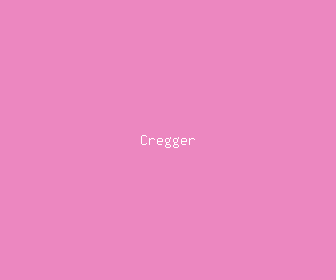 cregger meaning, definitions, synonyms
