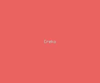 creko meaning, definitions, synonyms