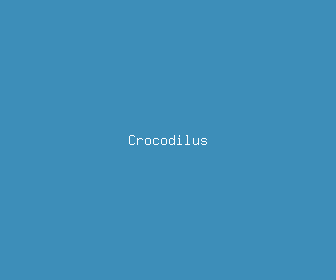 crocodilus meaning, definitions, synonyms