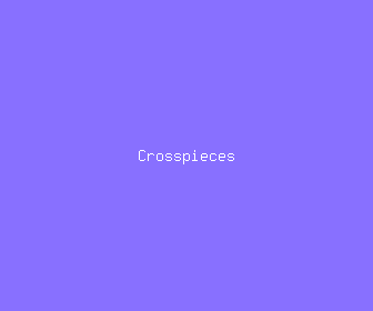 crosspieces meaning, definitions, synonyms