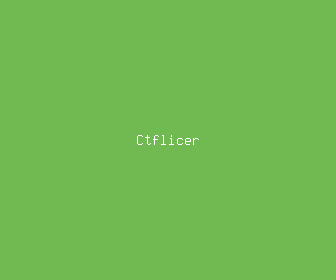 ctflicer meaning, definitions, synonyms
