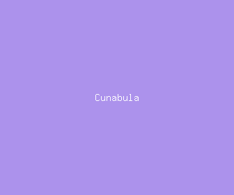 cunabula meaning, definitions, synonyms