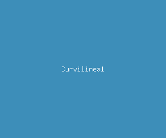 curvilineal meaning, definitions, synonyms