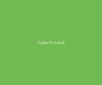 cyberfriend meaning, definitions, synonyms