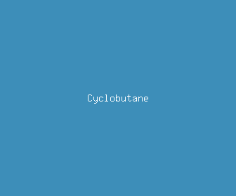 cyclobutane meaning, definitions, synonyms