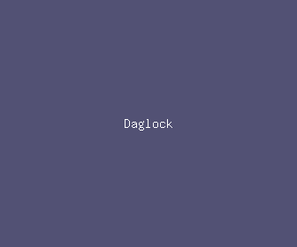 daglock meaning, definitions, synonyms