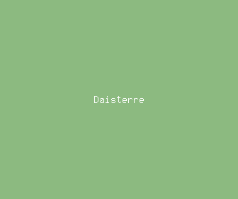 daisterre meaning, definitions, synonyms