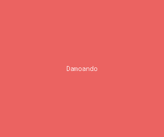damoando meaning, definitions, synonyms