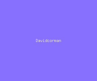 davidcorman meaning, definitions, synonyms