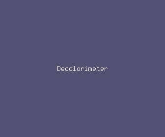 decolorimeter meaning, definitions, synonyms