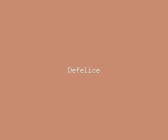 defelice meaning, definitions, synonyms