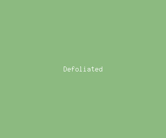 defoliated meaning, definitions, synonyms