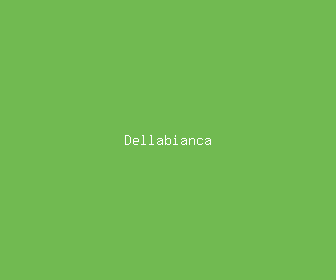 dellabianca meaning, definitions, synonyms