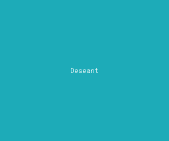 deseant meaning, definitions, synonyms