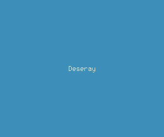 deseray meaning, definitions, synonyms