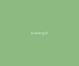 dienerg10 meaning, definitions, synonyms