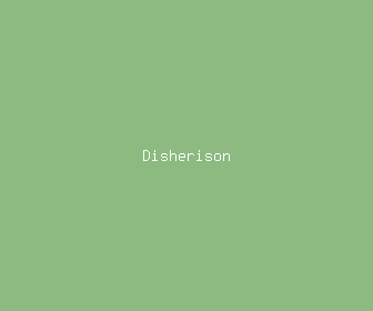 disherison meaning, definitions, synonyms