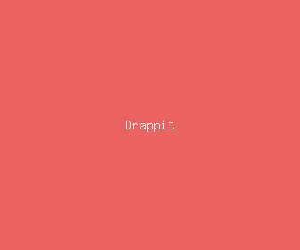 drappit meaning, definitions, synonyms