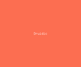 druidic meaning, definitions, synonyms