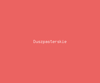 duszpasterskie meaning, definitions, synonyms
