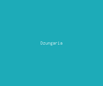dzungaria meaning, definitions, synonyms