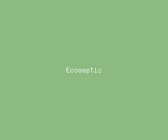 ecoseptic meaning, definitions, synonyms