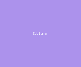 eddleman meaning, definitions, synonyms