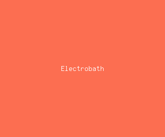 electrobath meaning, definitions, synonyms
