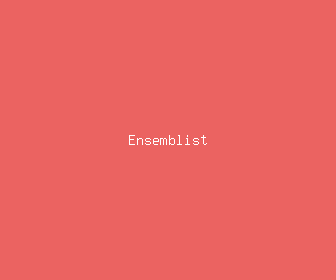ensemblist meaning, definitions, synonyms
