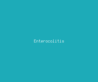 enterocolitis meaning, definitions, synonyms