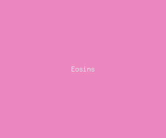 eosins meaning, definitions, synonyms