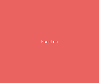 esselen meaning, definitions, synonyms