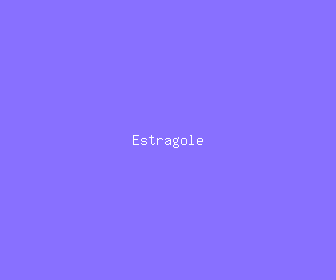 estragole meaning, definitions, synonyms